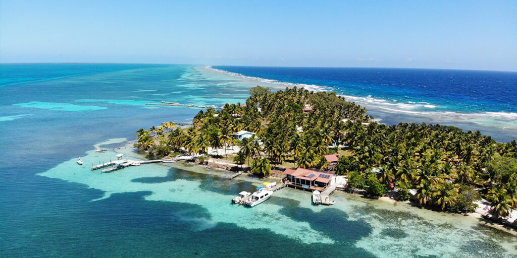 south water caye, diving, belize