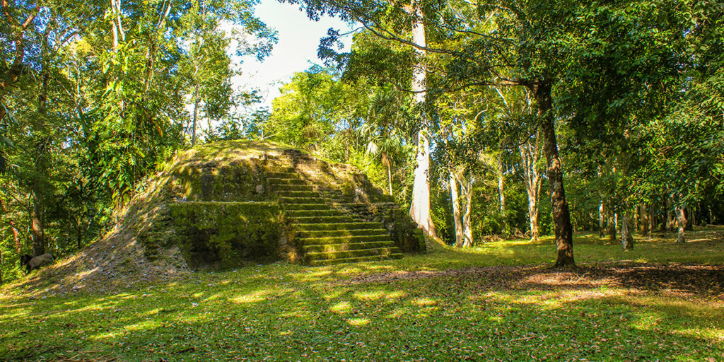 uaxactun, guatemala, ancient towns, ruins